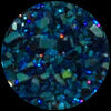 Blue Druse Metallized